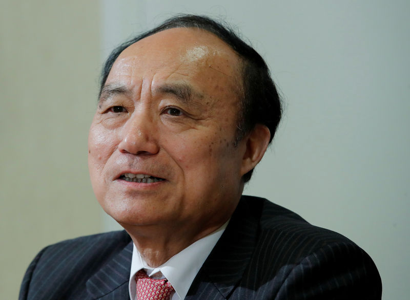 © Reuters. FILE PHOTO: Zhao Secretary-General of the ITU attends a news conference in Geneva