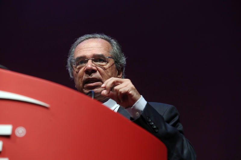 © Reuters. Ministro da Economia, Paulo Guedes, em Campos de Jordão