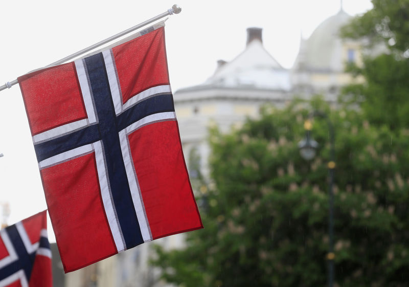 © Reuters. Флаг Норвегии