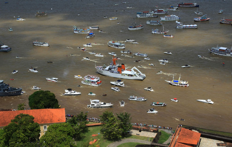 © Reuters. Área portuária em Belém (PA)