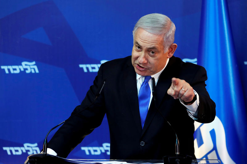 © Reuters. Premiê de Israel, Benjamin Netanyahu, durante entrevista em Jerusalém no início deste mês