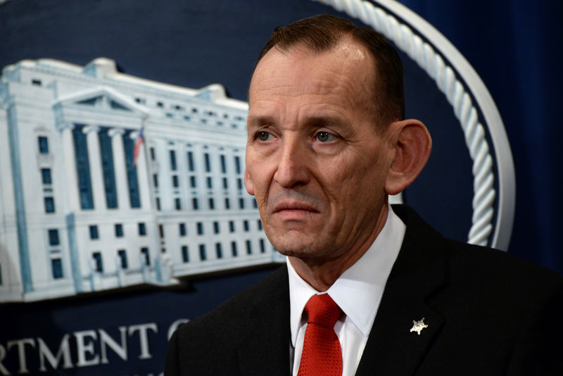 © Reuters. U.S. Secret Service Director Alles Participates in News Conference on Elder Fraud