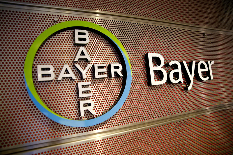 © Reuters. Logo da Bayer AG