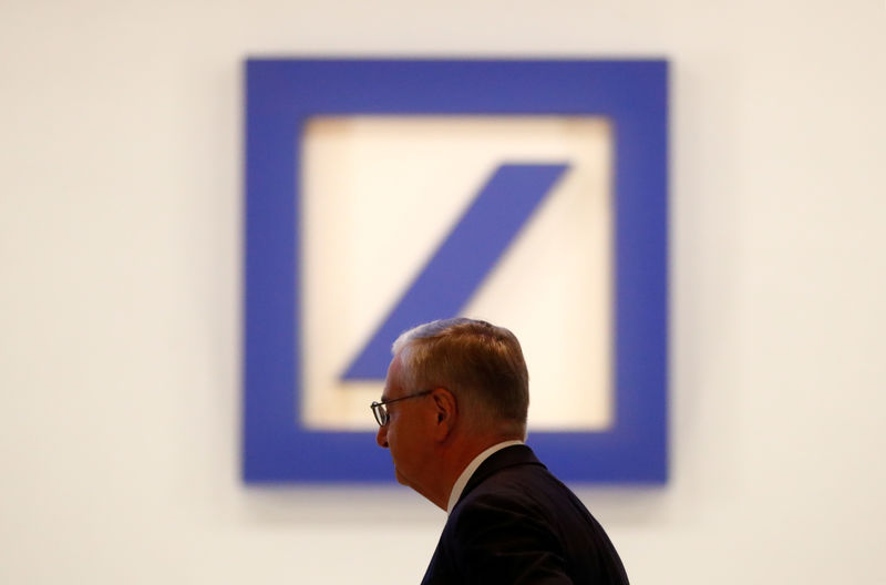 © Reuters. FILE PHOTO: Deutsche Bank's annual meeting in Frankfurt