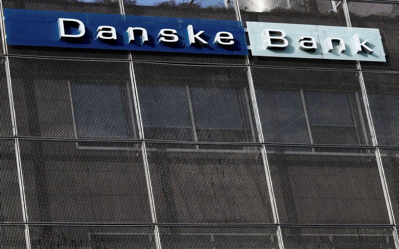 © Reuters. Danske Bank sign is seen at the bank's Estonian branch in Tallinn