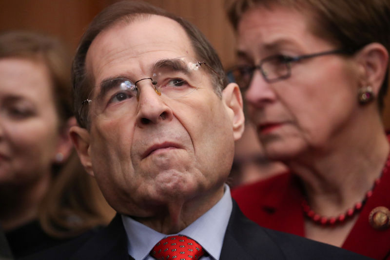 © Reuters. U.S. Representative Nadler participates in a news conference with fellow Democrats to introduce proposed government reform legislation at the U.S. Capitol in Washington