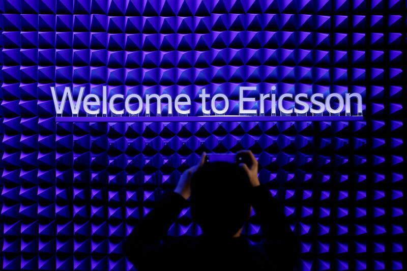 © Reuters. ERICSSON DÉGAGE UN BÉNÉFICE MEILLEUR QUE PRÉVU AU 1ER TRIMESTRE