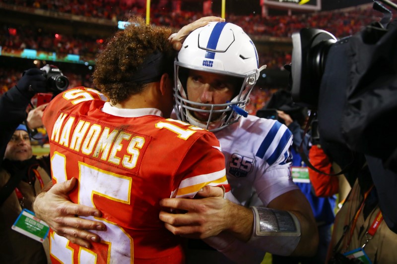 © Reuters. NFL: AFC Divisional Playoff-Indianapolis Colts at Kansas City Chiefs