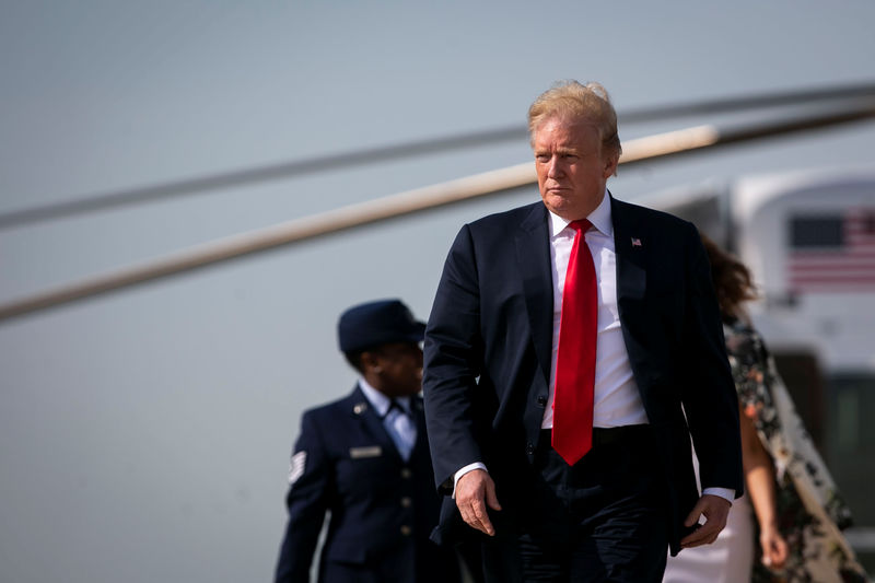 © Reuters. U.S. President Donald Trump travels to Mar-a-Lago