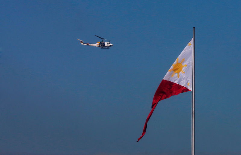 © Reuters. Bandeira das Filipinas em Manila