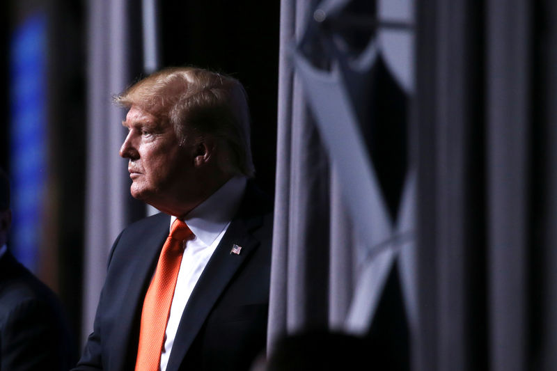 © Reuters. U.S. President Trump speaks at the Rx Drug Abuse & Heroin Summit in Atlanta, Georgia