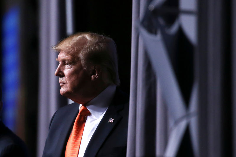 © Reuters. U.S. President Trump speaks at the Rx Drug Abuse & Heroin Summit in Atlanta, Georgia