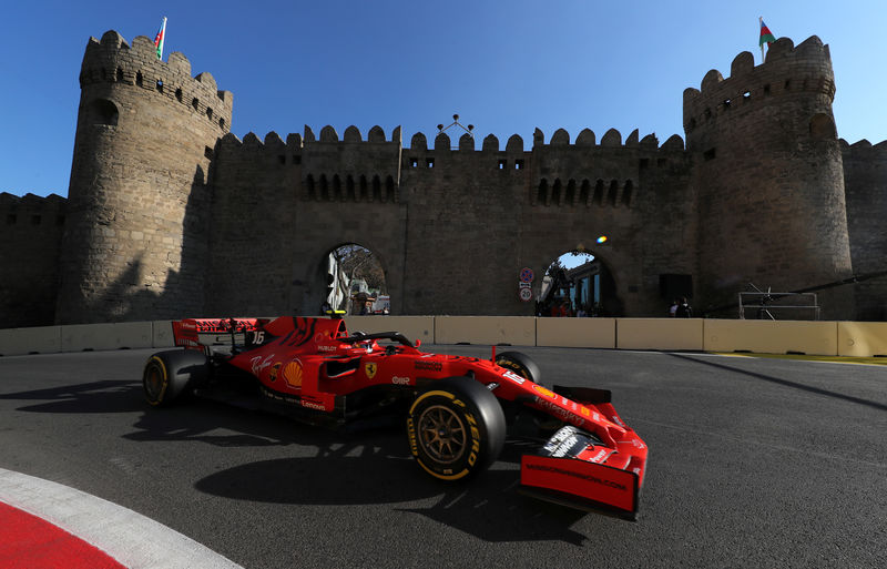 © Reuters. Azerbaijan Grand Prix