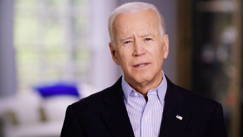 © Reuters. Former Vice President Joe Biden announces his 2020 candidacy