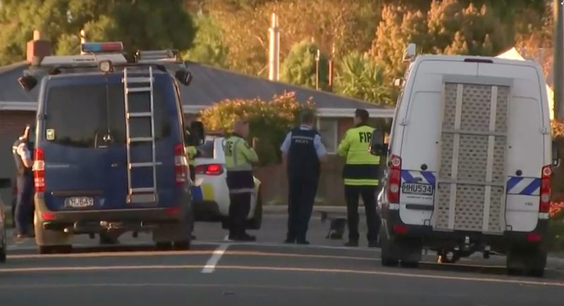 © Reuters. Detenido un hombre en Christchurch tras encontrarse un dispositivo explosivo sospechoso