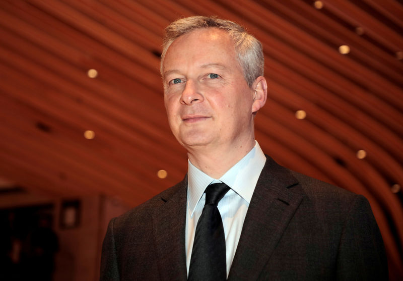 © Reuters. BRUNO LE MAIRE VEUT UN "CLOUD NATIONAL STRATÉGIQUE"