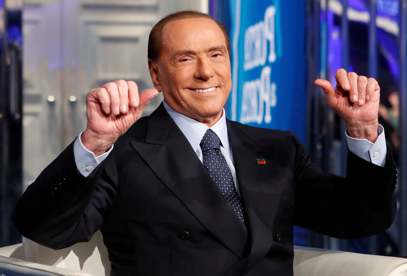 © Reuters. Ex-premiê italiano Silvio Berlusconi em Roma