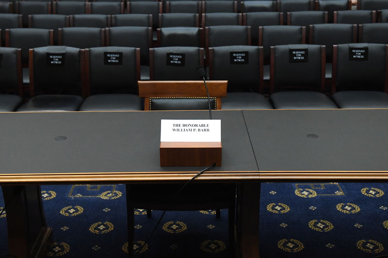 © Reuters. A House Judiciary Committee hearing on "The Justice Department's investigation of Russian interference with the 2016 presidential election" on Capitol Hill in Washington