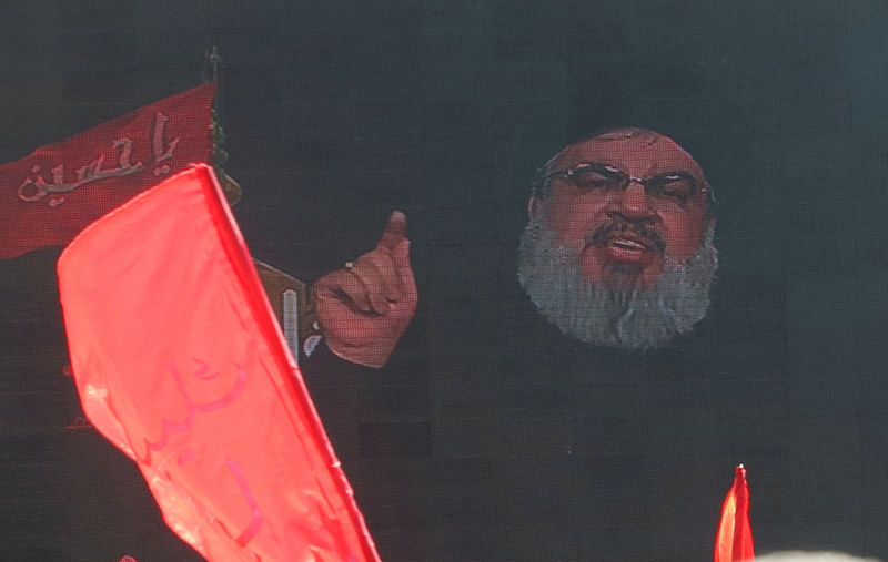 © Reuters. حزب الله اللبناني: يجب على البنوك أن تساعد في خفض تكلفة الدين العام