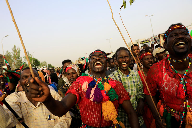 © Reuters. المجلس العسكري في السودان يقول إنه سيقدم يوم الاثنين رؤيته للمرحلة الانتقالية