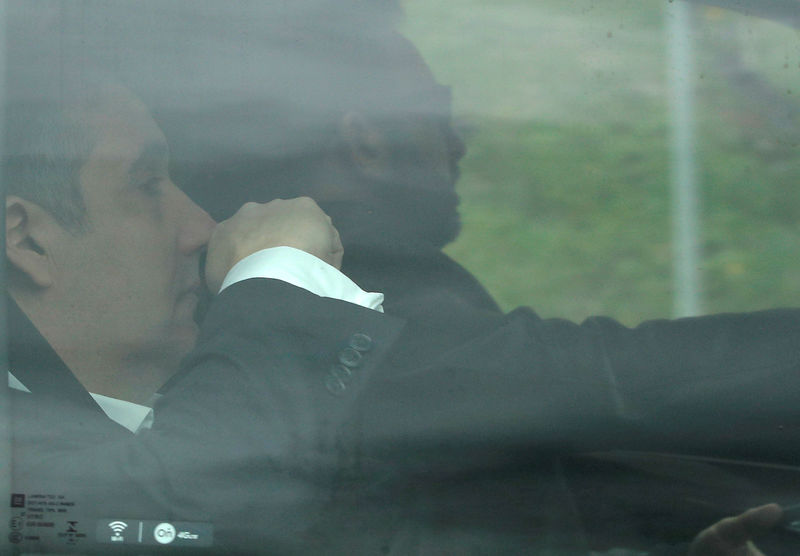 © Reuters. Michael Cohen, U.S. President Donald Trump's former lawyer, arrives at the Federal Correctional Institution in Otisville