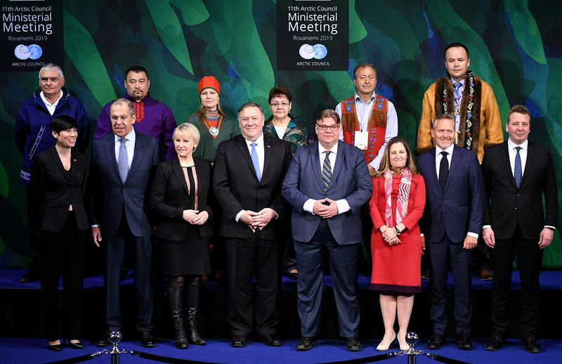 © Reuters. Arctic Council ministers meet in Finland