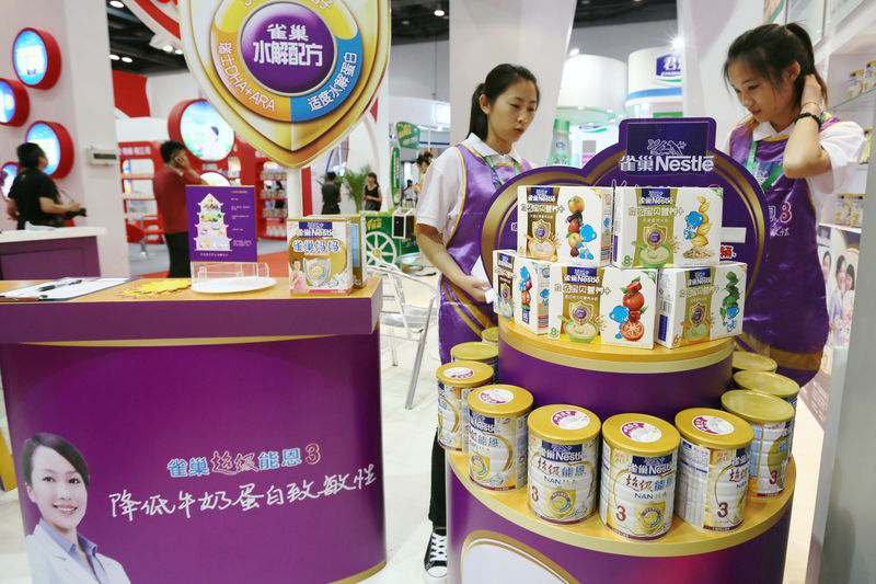 Nestle, rivals vie for big baby formula prize in China's smaller cities