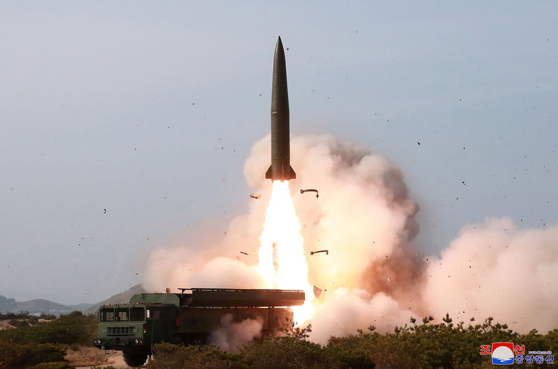 © Reuters. اليابان: الاختبار الصاروخي لكوريا الشمالية ينتهك قرارات الأمم المتحدة