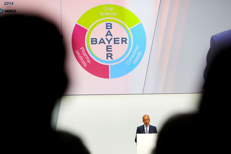 © Reuters. FILE PHOTO: German drug and crop chemical maker Bayer holds annual general meeting