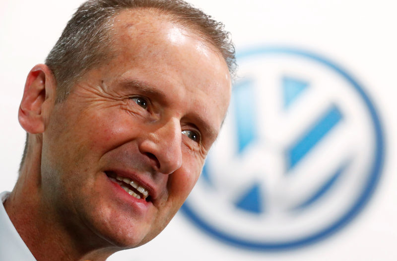 © Reuters. Volkswagen Group's annual general meeting in Berlin