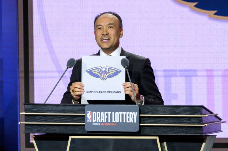 © Reuters. NBA: NBA Draft Lottery