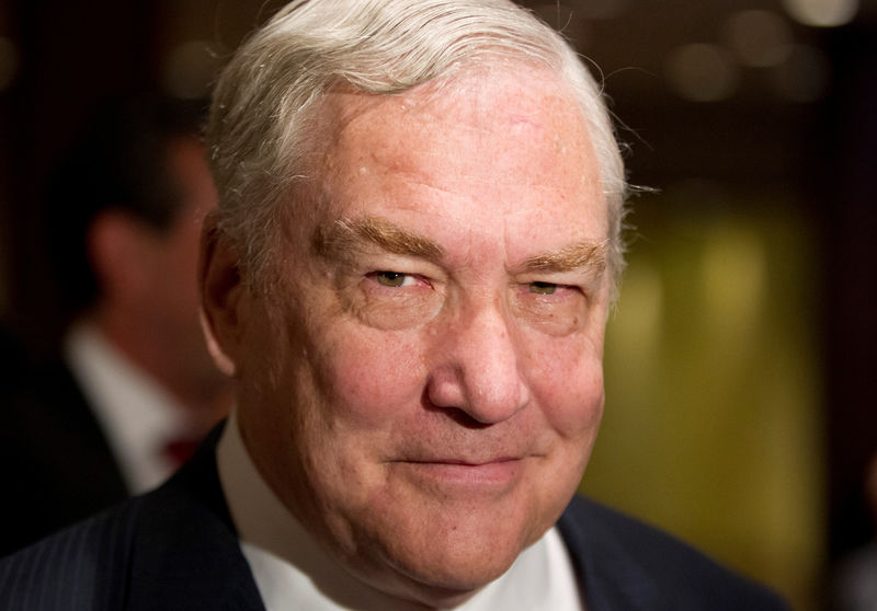 © Reuters. FILE PHOTO: Former media mogul Conrad Black arrives at a business luncheon where he will be making a speech in Toronto