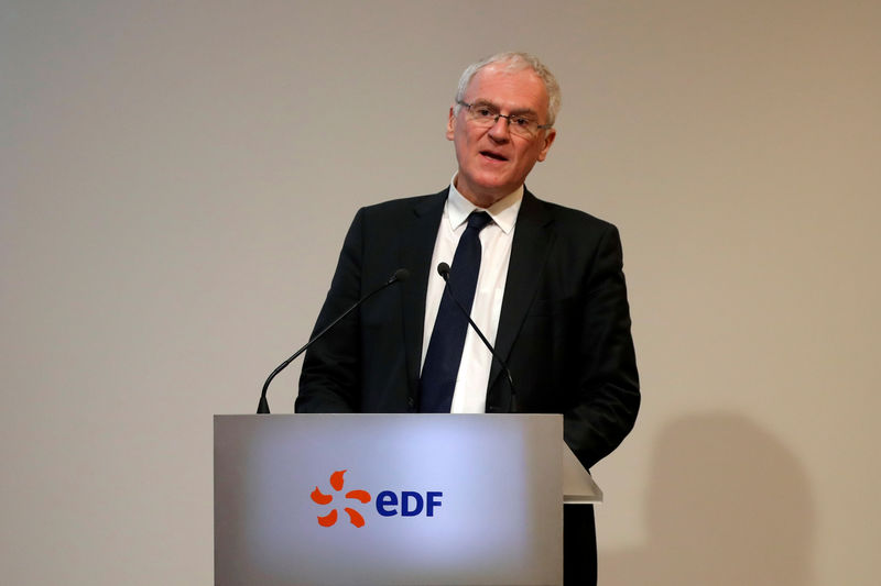 © Reuters. EDF: LÉVY ÉVOQUE LA PISTE DE DEUX BILANS SÉPARÉS