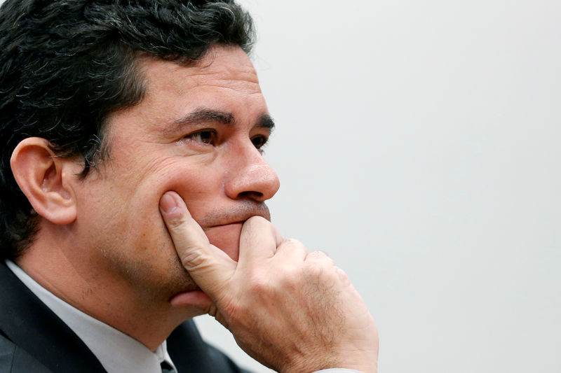 © Reuters. Ministro da Justiça e Segurança Pública, Sergio Moro, em Brasília