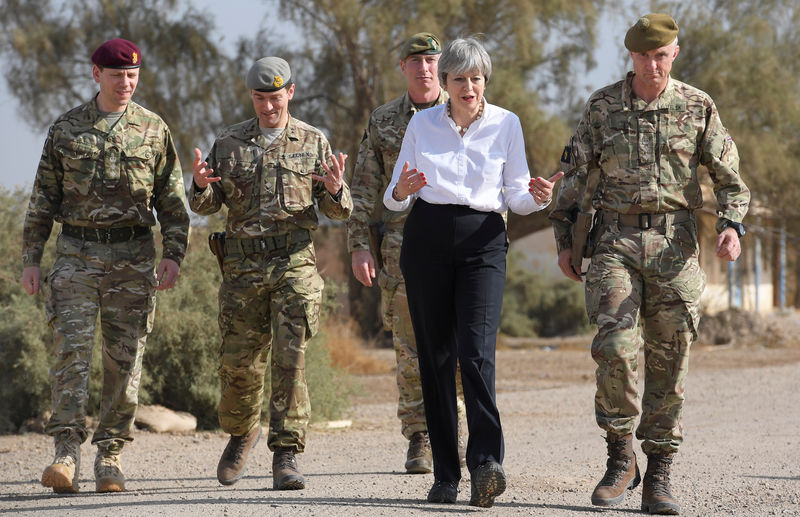 © Reuters. سكاي نيوز: بريطانيا ترفع مستوى التهديد لقواتها في العراق بسبب إيران