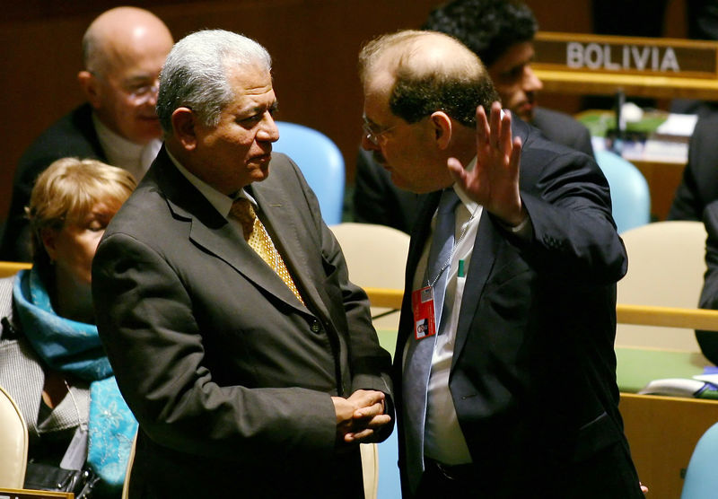© Reuters. El entonces viceministro de Relaciones Exteriores de Venezuela Jorge Valero en Nueva York