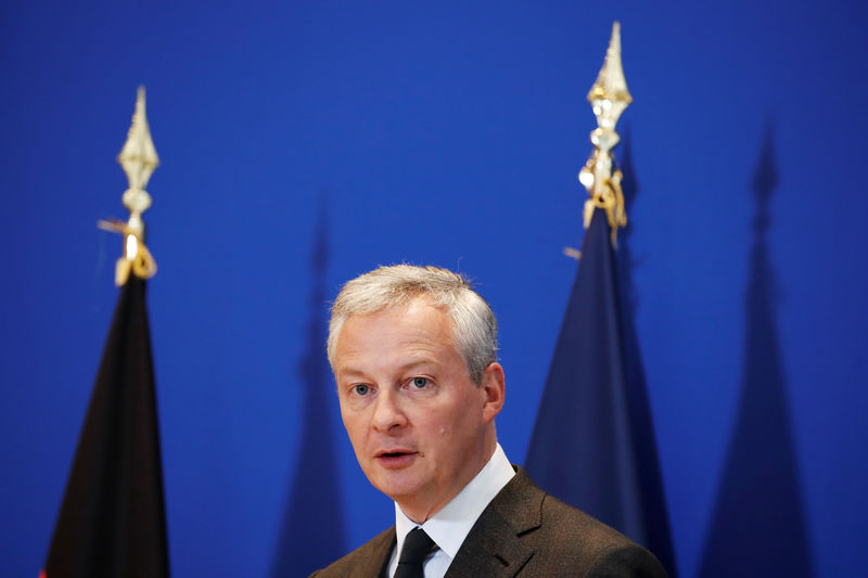 © Reuters. UNE VICTOIRE DU RN SERAIT GRAVE POUR L'ÉCONOMIE, SELON LE MAIRE