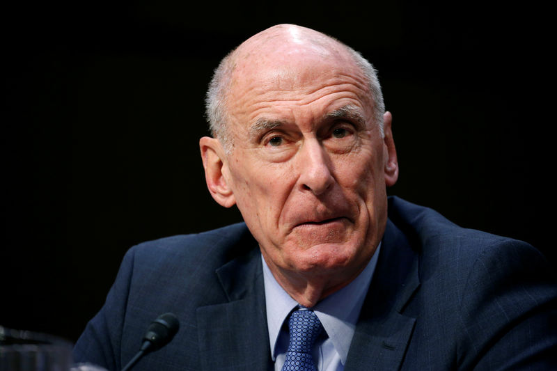 © Reuters. FILE PHOTO: Director of National Intelligence (DNI) Daniel Coats testifies to the Senate Armed Services Committee on Worldwide Threats on Capitol Hill in Washington