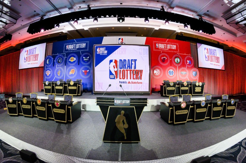 © Reuters. FILE PHOTO:  NBA: NBA Draft Lottery