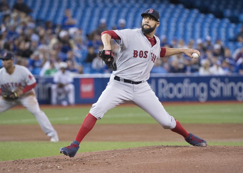 © Reuters. MLB: Boston Red Sox at Toronto Blue Jays