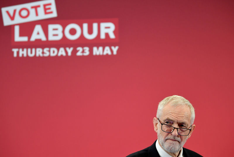 © Reuters. Jeremy Corbyn launches Labour's European election campaign
