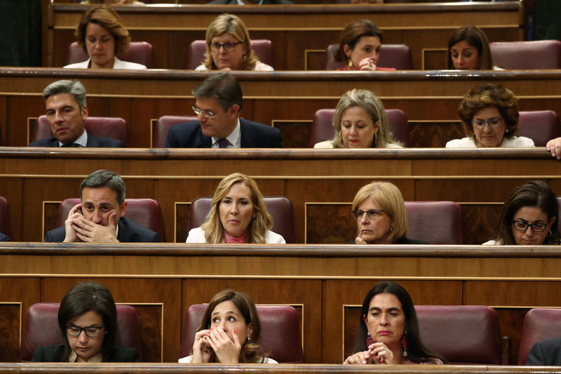 © Reuters. برلمان إسبانيا يقود أوروبا في المساواة بين الجنسين