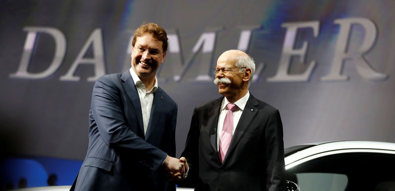 © Reuters. Daimler AG annual shareholder meeting in Berlin