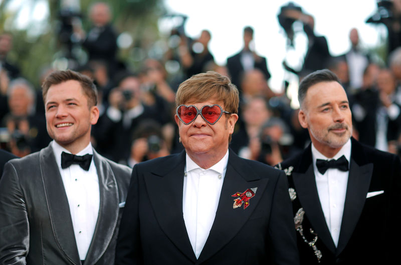 © Reuters. FILE PHOTO: 72nd Cannes Film Festival - Screening of the film "Rocketman" out of competition - Red Carpet Arrivals