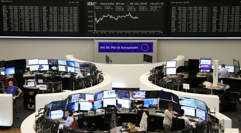 © Reuters. الأسهم الأوروبية تتعافى بعد تلميح ترامب إلى نهاية سريعة للحرب التجارية