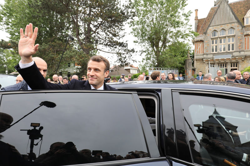 © Reuters. MACRON ENCLENCHE L'ACTE II DE SON QUINQUENNAT