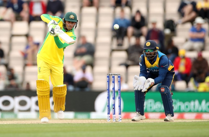 © Reuters. ICC Cricket World Cup warm-up match - Australia v Sri Lanka