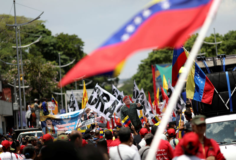 © Reuters. Manifestação em apoio ao presidente da Venezuela, Nicolás Maduro