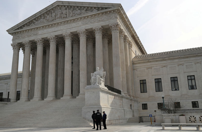 © Reuters. Prédio da Suprema Corte dos Estados Unidos em Washington