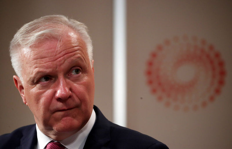 © Reuters. Governor of the Bank of Finland, Olli Rehn attends a Reuters Newsmaker event in London